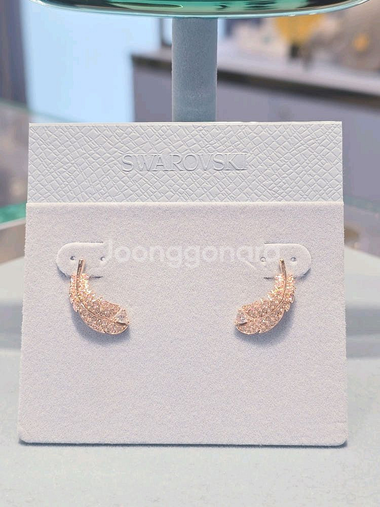 (새상품) 스와로브스키 귀걸이--2