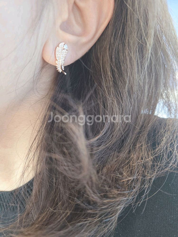 (새상품) 스와로브스키 귀걸이--8