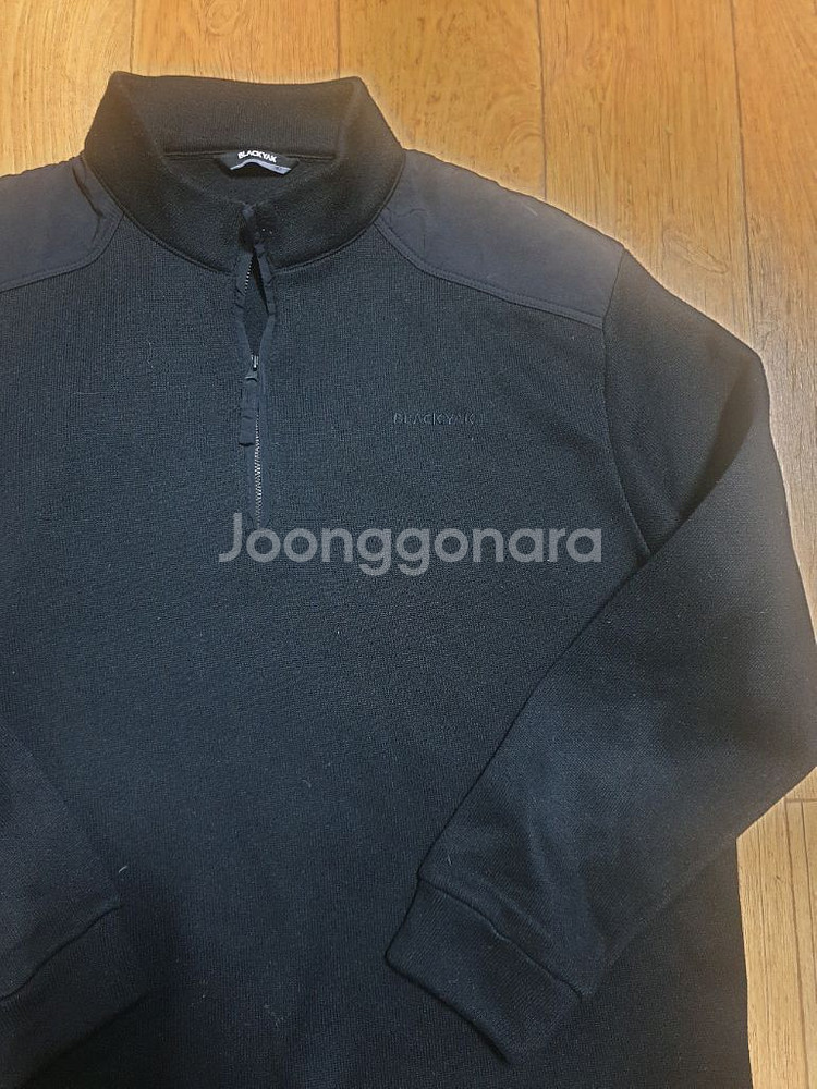 블랙야크 아웃도어 반집업 120 사이즈입니다--0