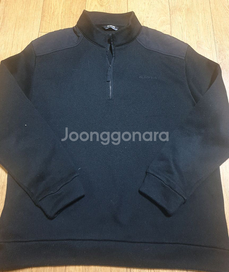 블랙야크 아웃도어 반집업 120 사이즈입니다--3