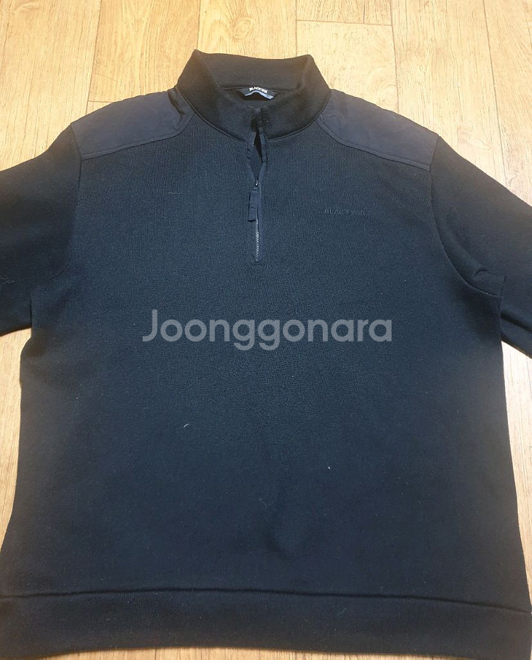 블랙야크 아웃도어 반집업 120 사이즈입니다--2