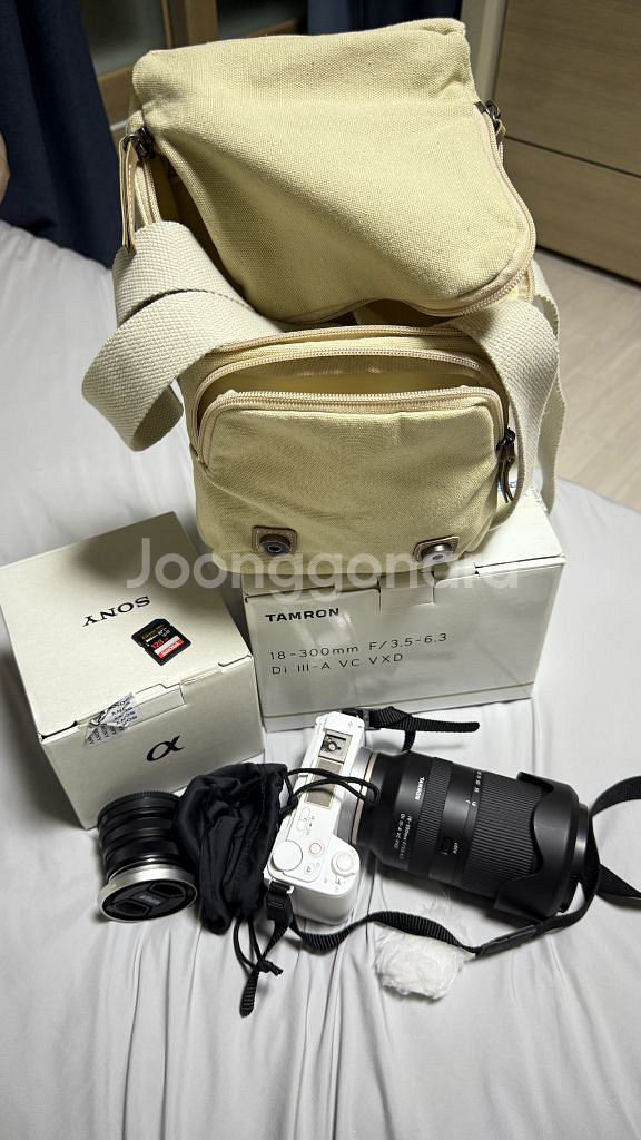 소니 zv-e10m2 풀박스+ 탐론 18-300 팝니다--0