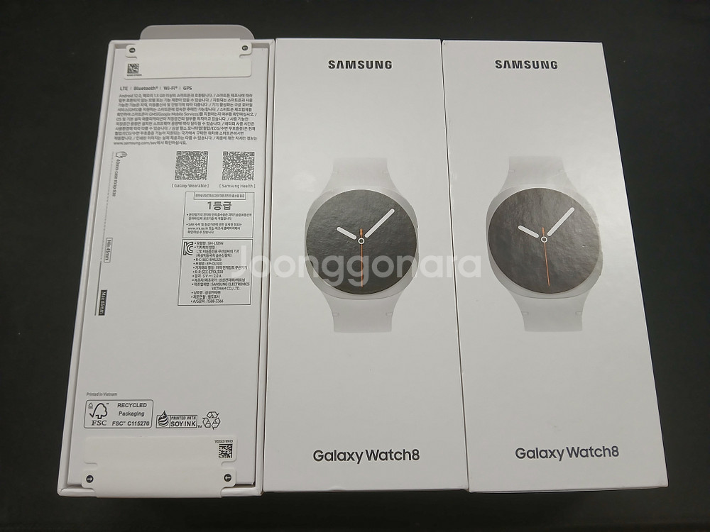갤럭시 워치8 40mm 실버 미개봉 새상품 판매합니다--0