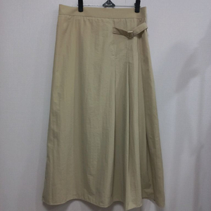 뒷밴딩 롱스커트 베이지 28~30