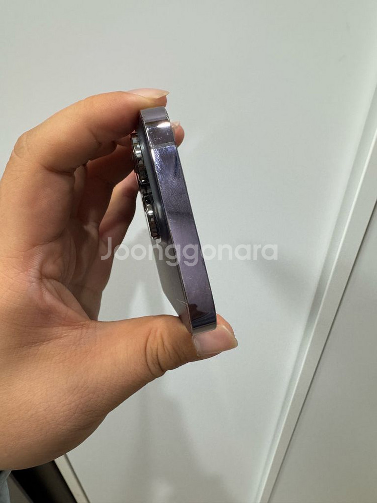 아이폰 14프로 256기가 딥퍼플 북미판--8