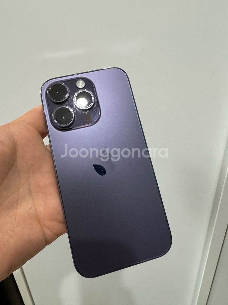 아이폰 14프로 256기가 딥퍼플 북미판--17
