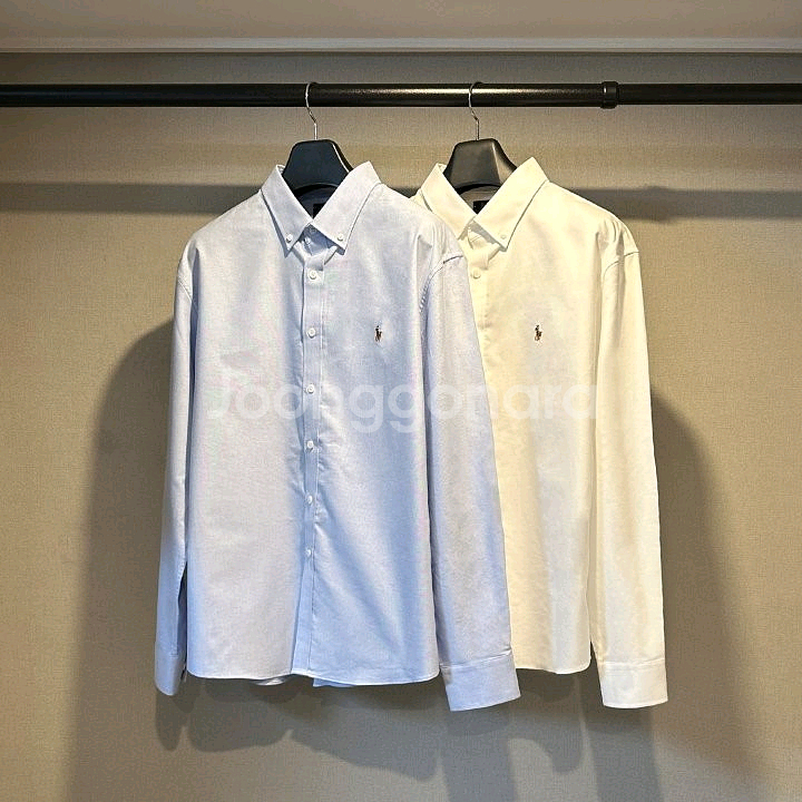 폴로 아이코닉 옥스포드 셔츠--8