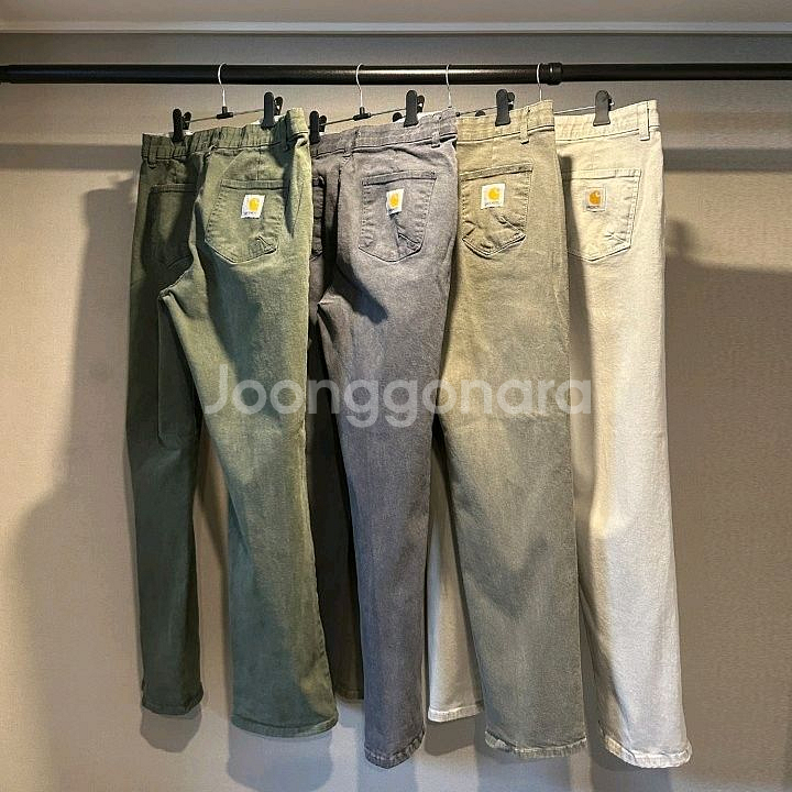 칼하트 피그먼트 워싱 팬츠--2