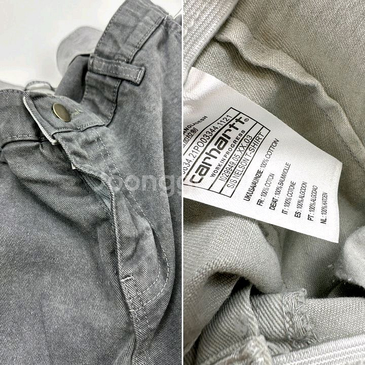 칼하트 피그먼트 워싱 팬츠--9