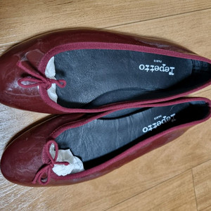 레페토 산드리옹 곰므 37사이즈 버건디 블루 2컬러