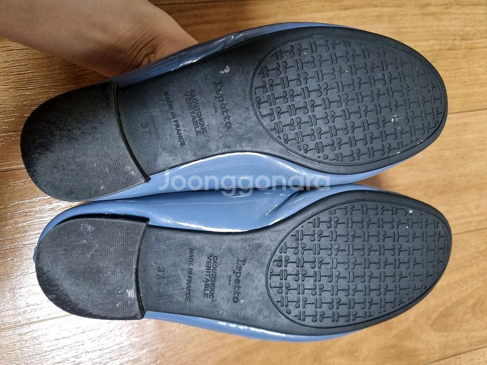 레페토 산드리옹 곰므 37사이즈 버건디 블루 2컬러--5