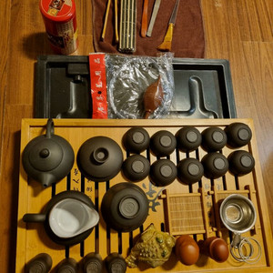 중국 찻잔 풀세트