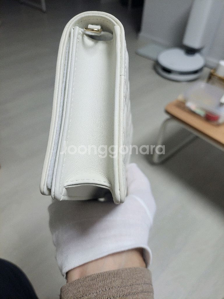디올 까나쥬 woc클러치 화이트--9