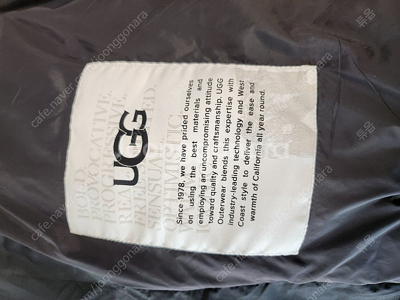 정품.UGG 어그 패딩 다운 재킷.정가429000원.--9