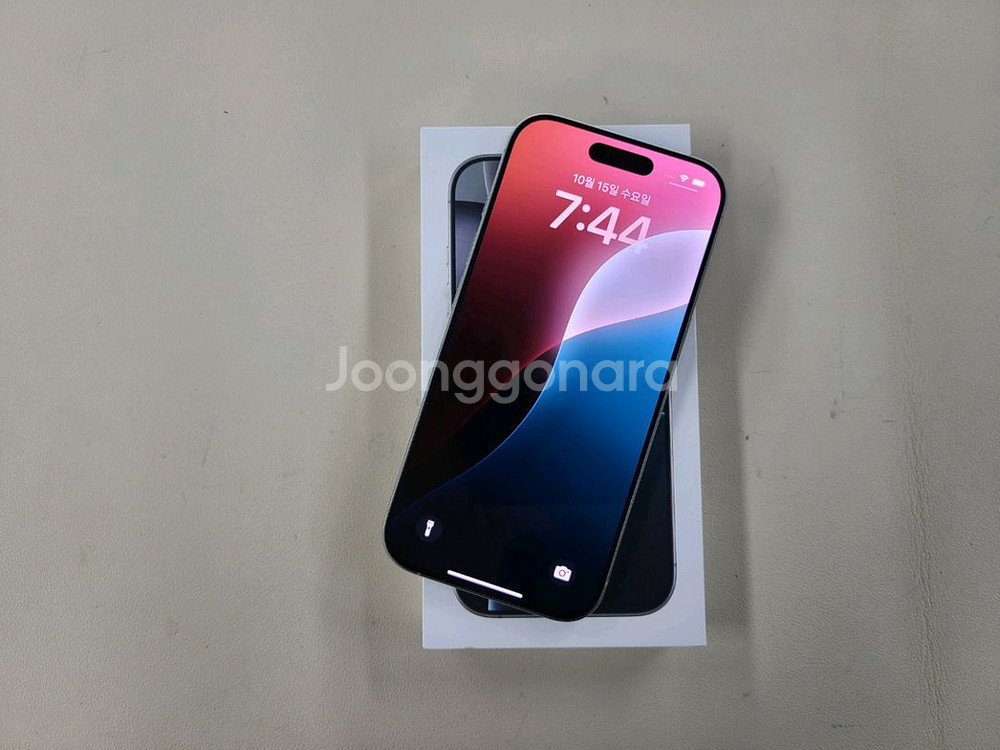 아이폰16프로 256G 밧데리94프로 무기스 상태최--1