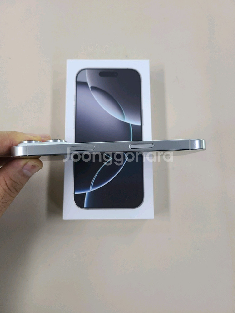 아이폰16프로 256G 밧데리94프로 무기스 상태최--4