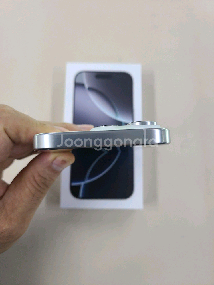 아이폰16프로 256G 밧데리94프로 무기스 상태최--5