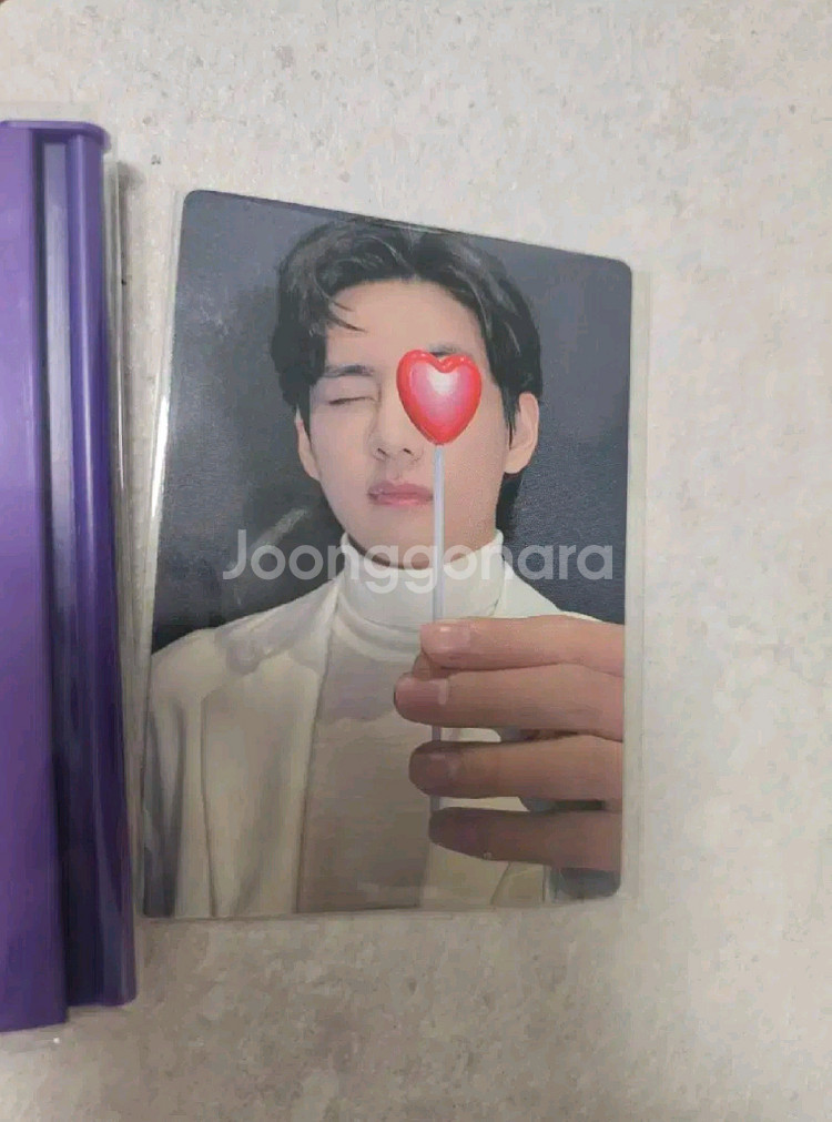 방탄 머치17 뷔 태형 포카--1