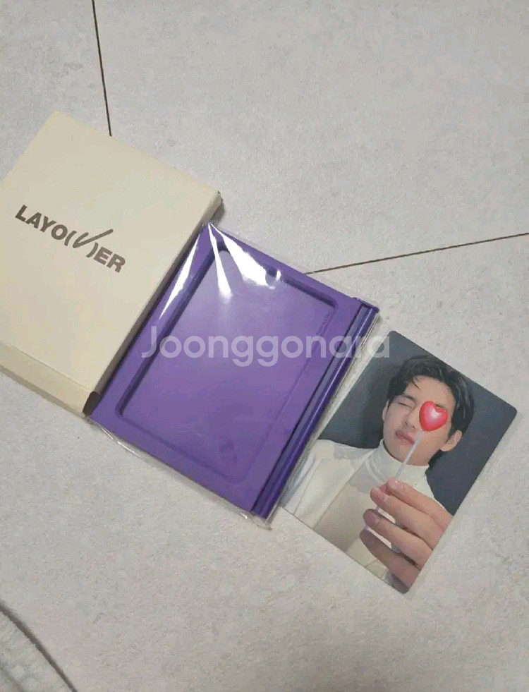 방탄 머치17 뷔 태형 포카--0