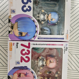 리제로 넨도로이드 렘, 람 일괄 판매 합니다.