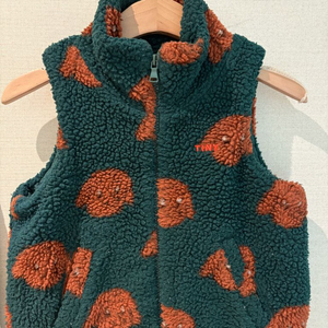 타이니코튼 키즈 패딩 덤블 양털 조끼 남아 유아 겨울