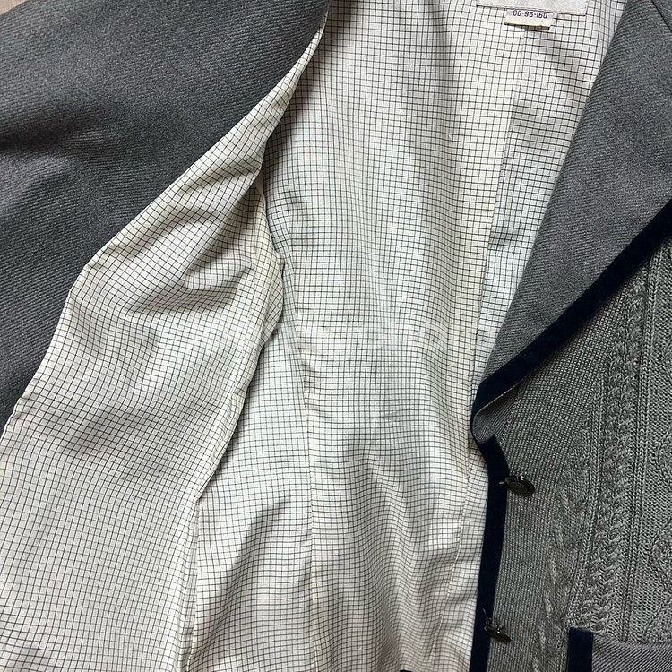 BCBG 유니크 카라 니트자켓(M)--6