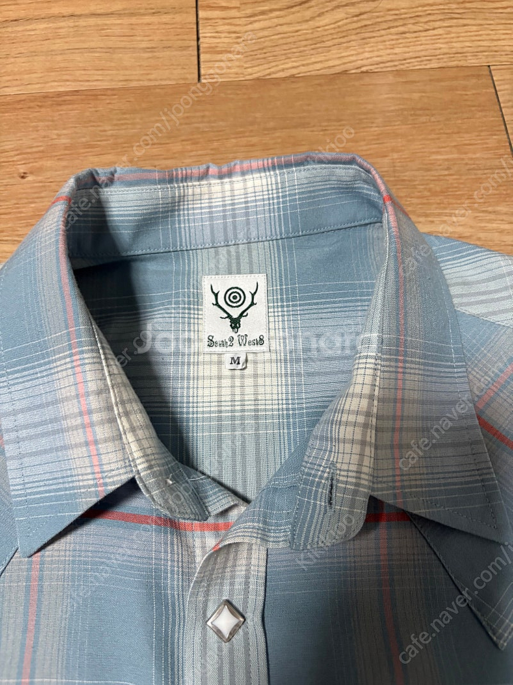 South2 west8 웨스턴 반팔셔츠 남이서팔--1