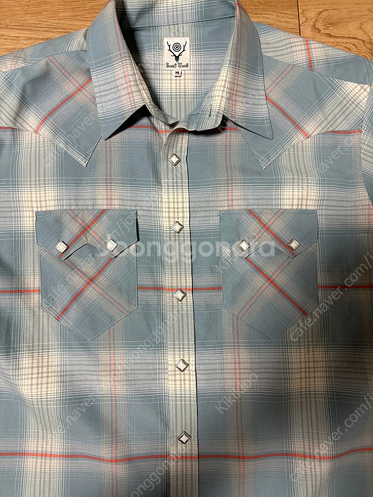 South2 west8 웨스턴 반팔셔츠 남이서팔--2