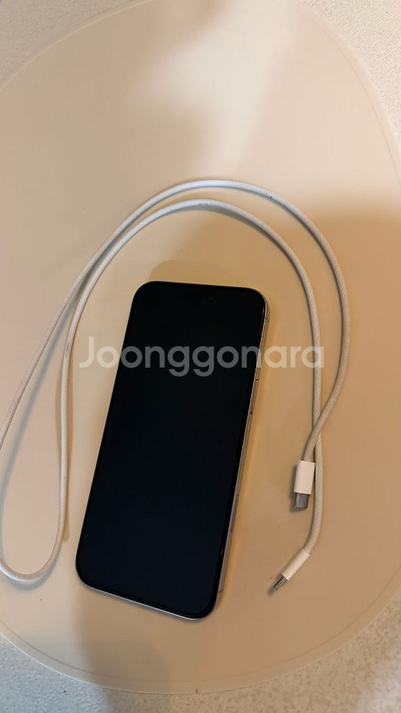 아이폰16프로맥스 256 배터리 92퍼--1
