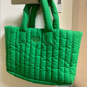 시엔느 패딩백 토트백 그린