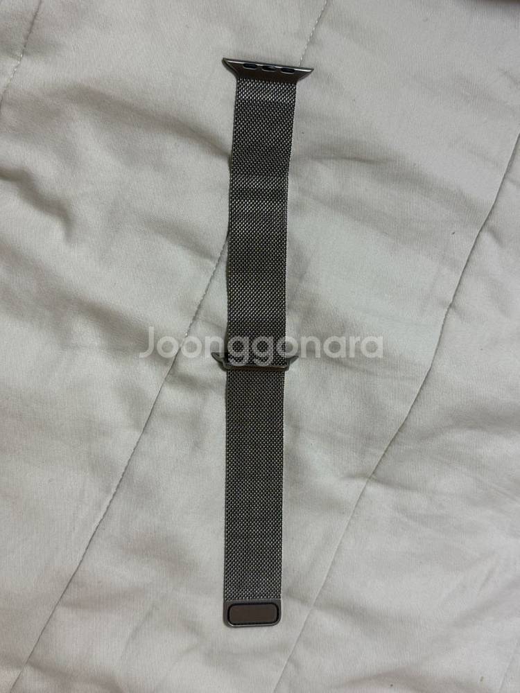 애플워치 정품 밀레니즈 루프 46mm 내추럴--2