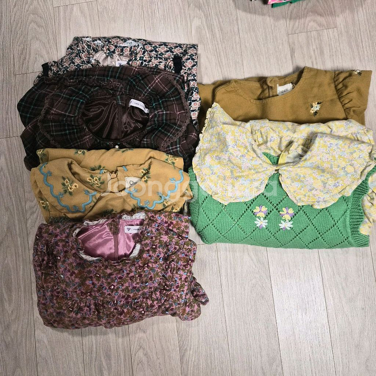 여아 130간절기 원피스--0