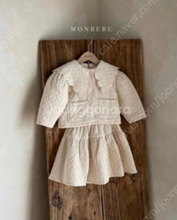 몽베베 누빔자켓 여아옷 유아옷 아동복 아동옷 등원룩--6