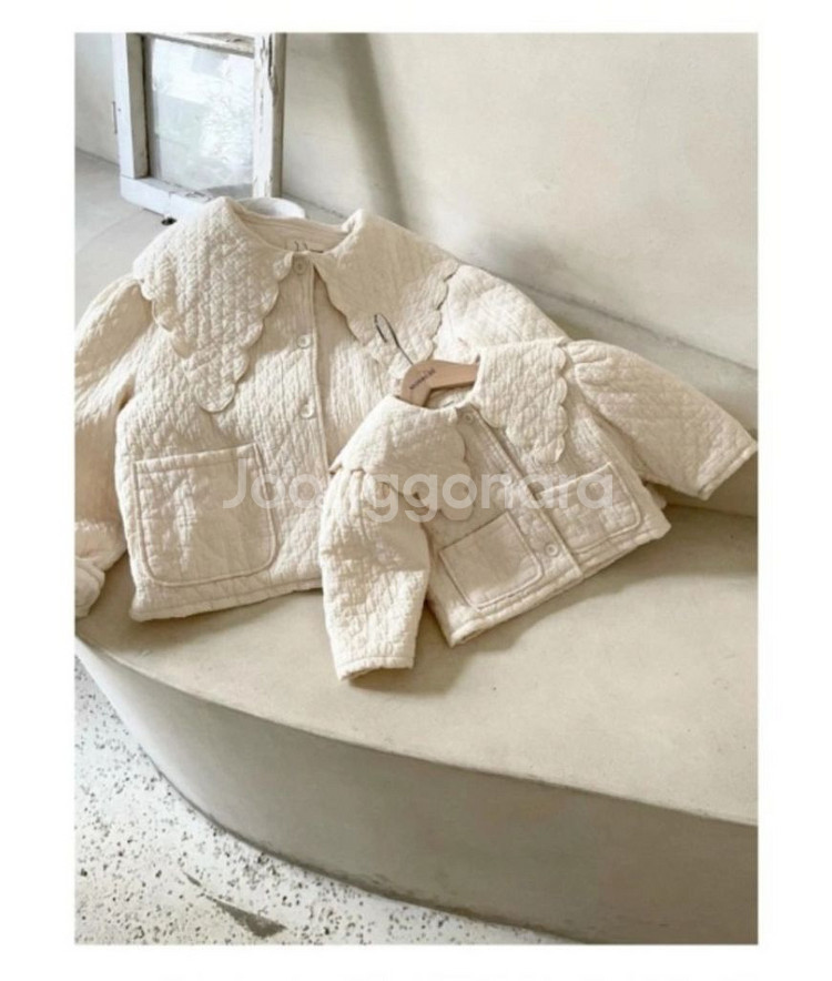 몽베베 누빔자켓 여아옷 유아옷 아동복 아동옷 등원룩--5