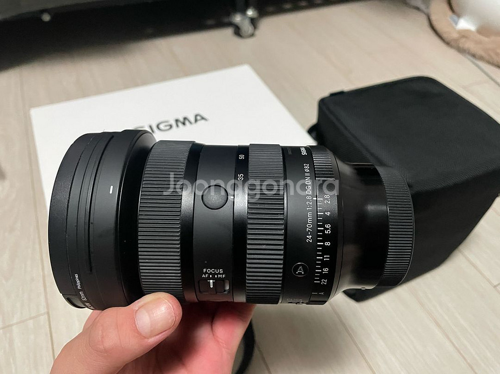시그마 2470 2 시계륵2 소니렌즈 소니마운트--1