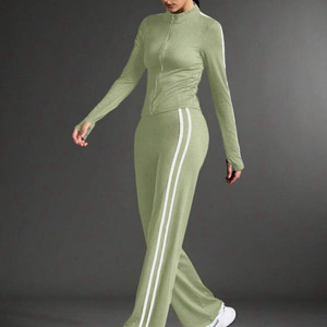 여성 트레이닝복 세트 올리브 그린 s
