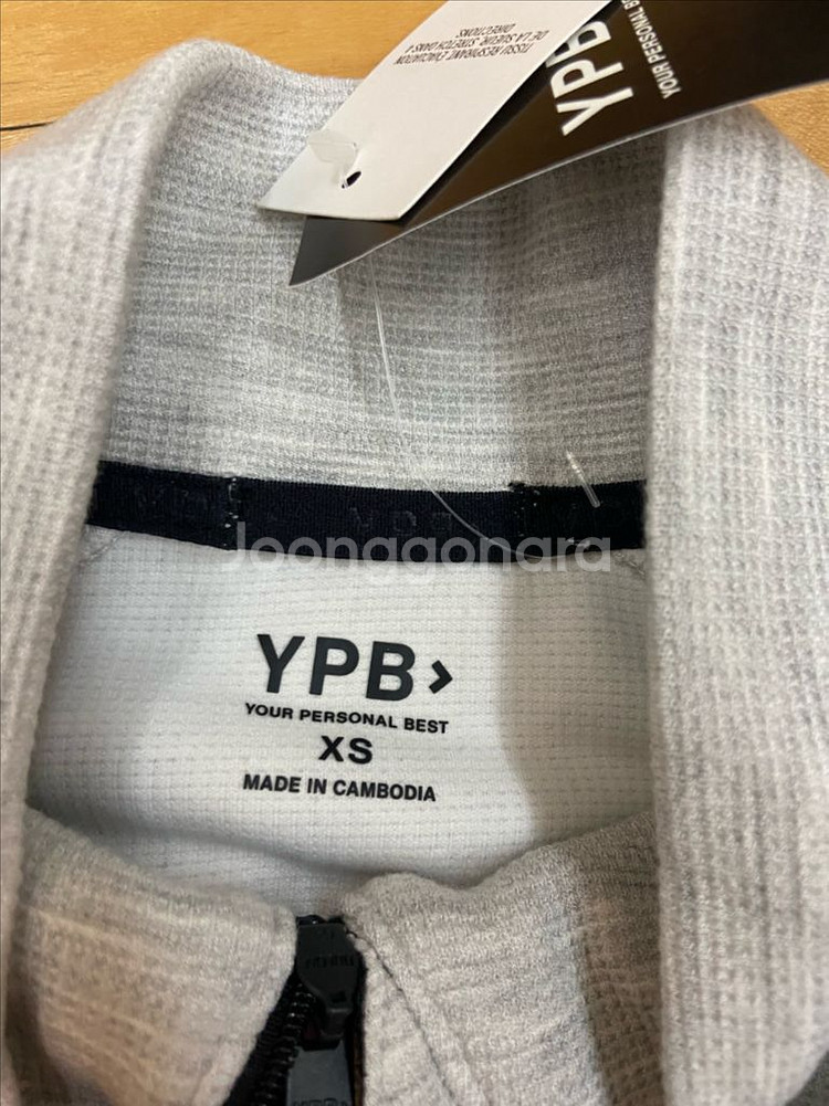 아베크롬비 YPB 남성 와플 하프 집업 XS 새상품--4