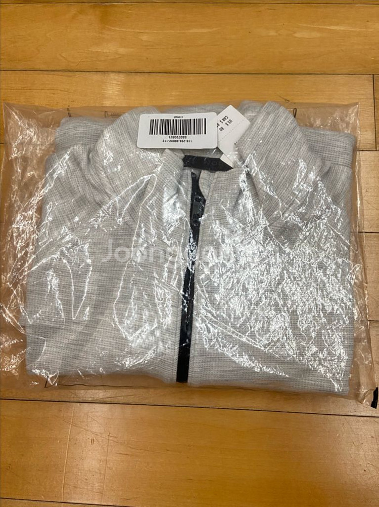 아베크롬비 YPB 남성 와플 하프 집업 XS 새상품--5