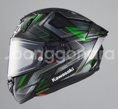 쇼에이 X-15 일본가와사키 한정판 헬멧--1