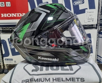 쇼에이 X-15 일본가와사키 한정판 헬멧--4