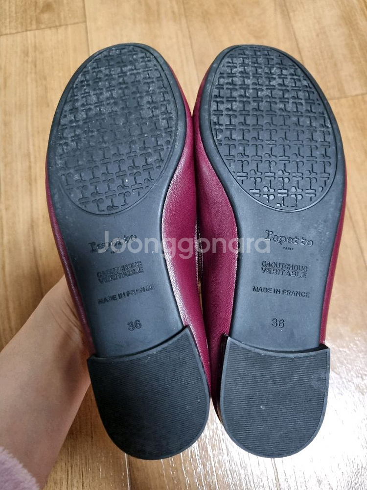 레페토 산드리옹 곰므 36사이즈 새것--1
