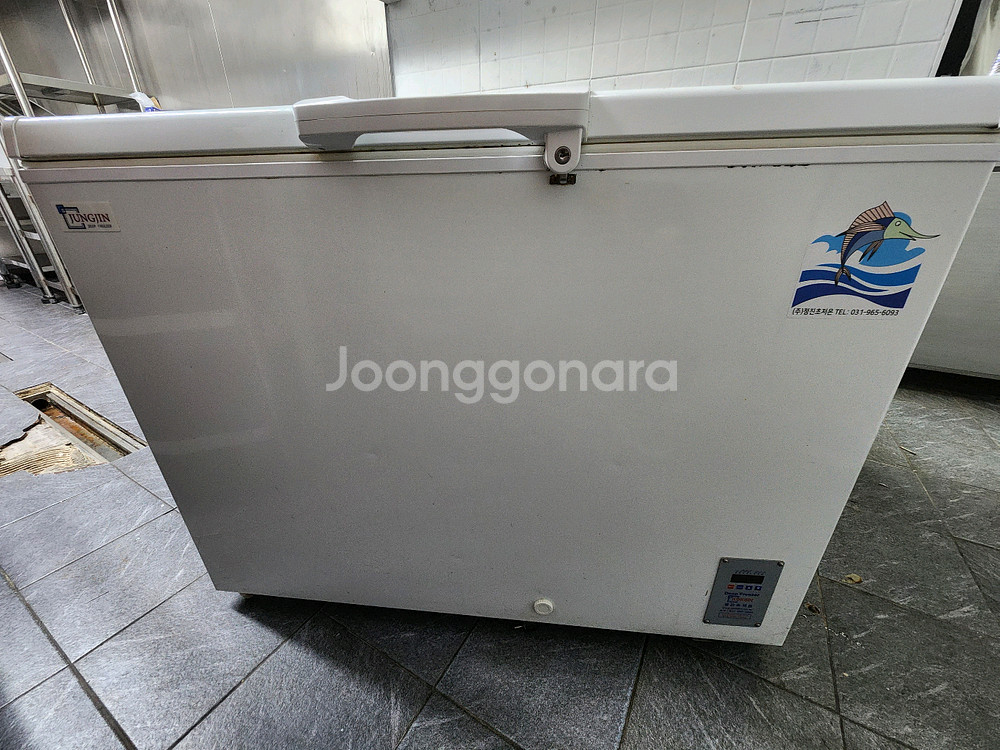 정진 초저온 참치냉동고 팝니다.--0