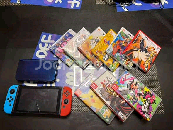 닌텐도 스위치 세트&3DS XL, 게임칩 다수 팝니다--0