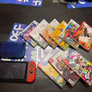 닌텐도 스위치 세트&3DS XL, 게임칩 다수 팝니다