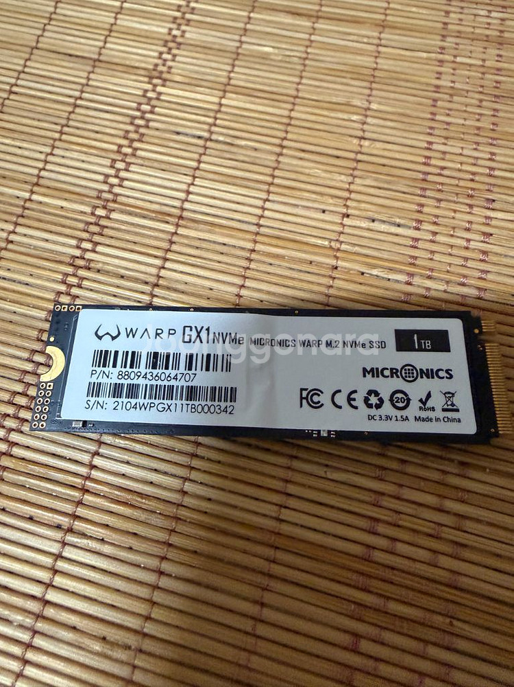 마이크로닉스 WARP GX1 nvme 1tb--1