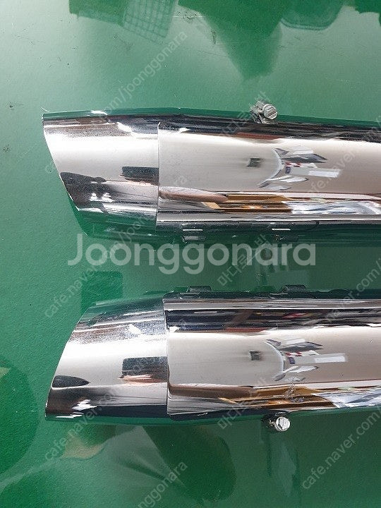[중고] 할리 투어링 로드킹 글라이더 중고 머플러--1