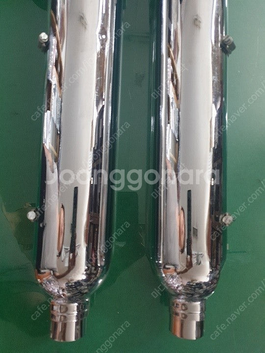 [중고] 할리 투어링 로드킹 글라이더 중고 머플러--3