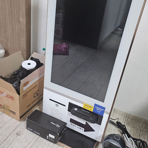 오더퀸 키오스크 테이블형 +카드리더기