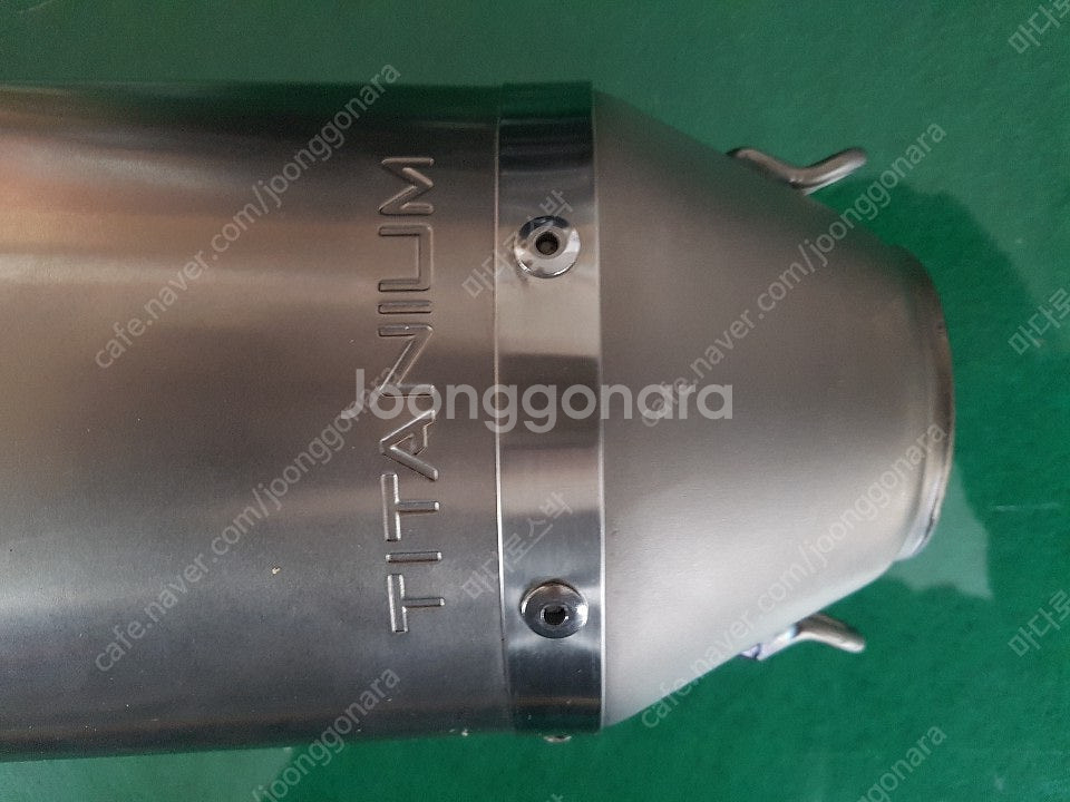 중고 RSV4 09-16 레오빈스 티탄 슬립온 머플러--2