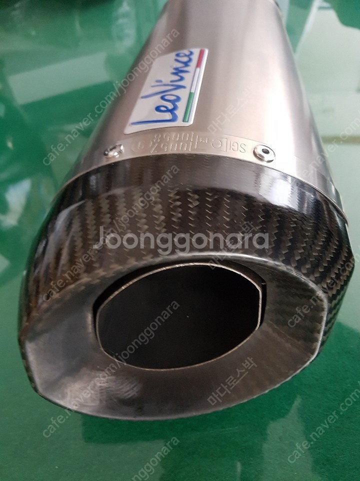 중고 RSV4 09-16 레오빈스 티탄 슬립온 머플러--4